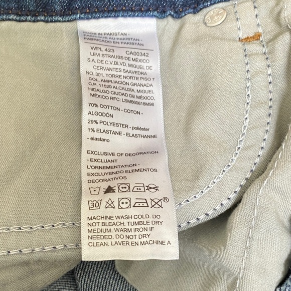 LEVI'S Mid-Rise Bootcut Jeans, W28, L32 - Picture 4 of 10